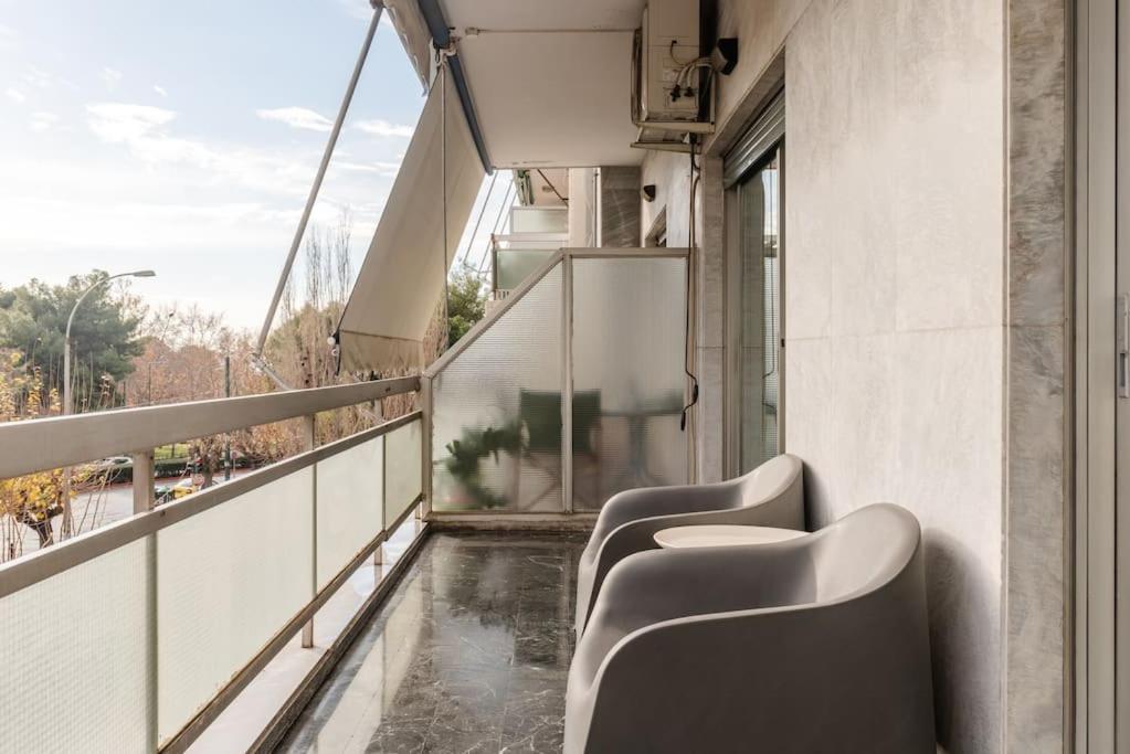 Elegant 2Bd Evelpidon Apartment เอเธนส์ ภายนอก รูปภาพ