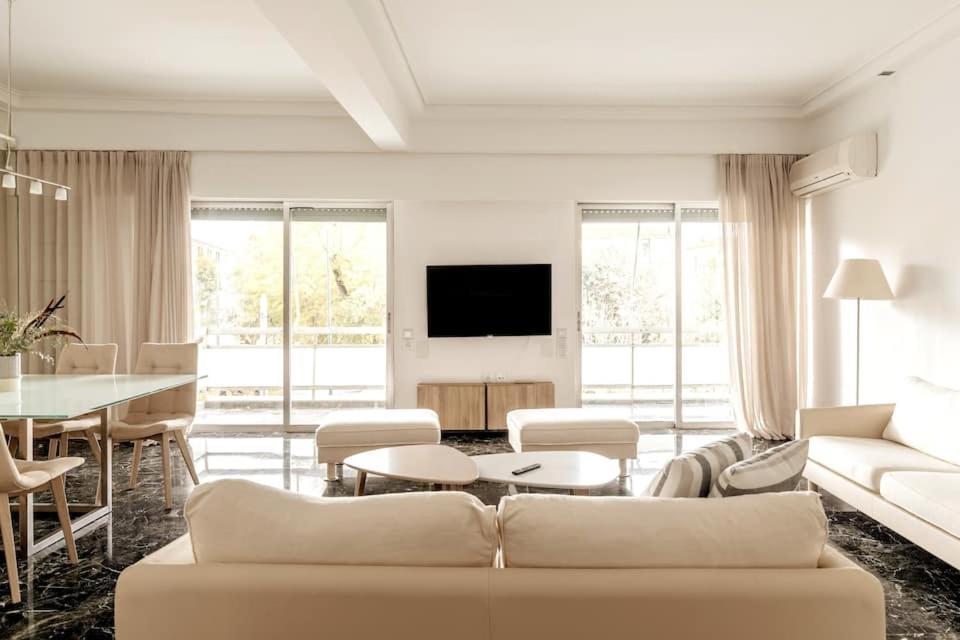 Elegant 2Bd Evelpidon Apartment เอเธนส์ ภายนอก รูปภาพ