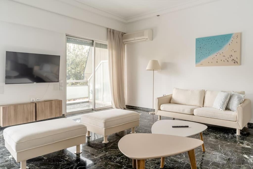 Elegant 2Bd Evelpidon Apartment เอเธนส์ ภายนอก รูปภาพ